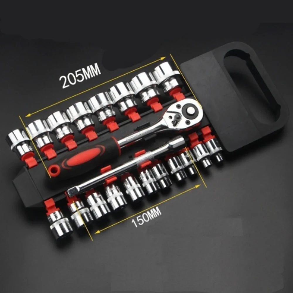 12-Piece Motorcycle & Bicycle Repair Tool Kit