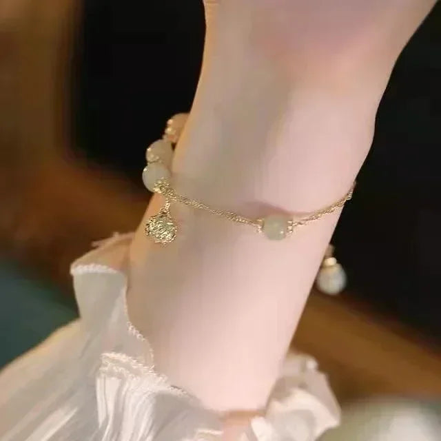 4-Piece Bangle Chain Bracelet Set