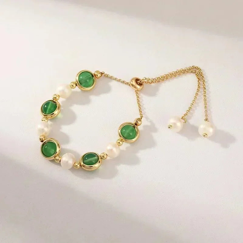 4-Piece Bangle Chain Bracelet Set