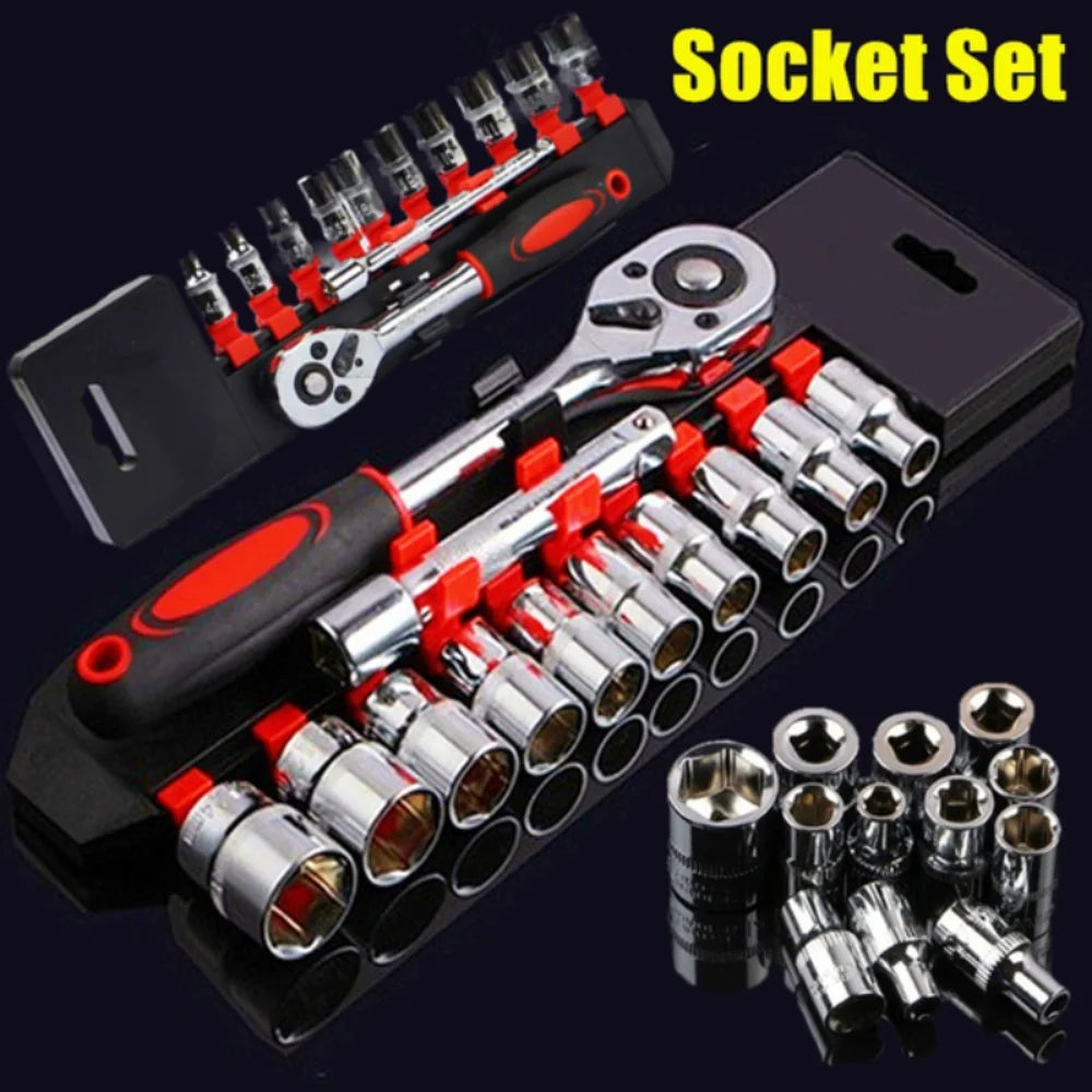 12-Piece Motorcycle & Bicycle Repair Tool Kit