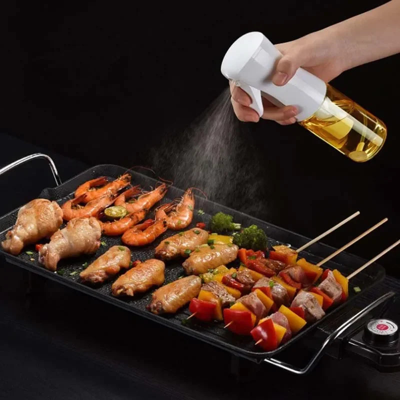 Camping BBQ Baking Vinegar Soy Sauce Spray Bottle Oil Spray Bottle for Cooking Olive Oil Sprayer Kitchen Gadgets 200/300/500ml