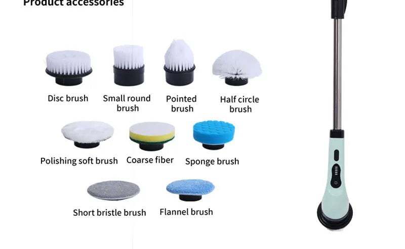 9-in-1 Electric USB Cleaning Brush