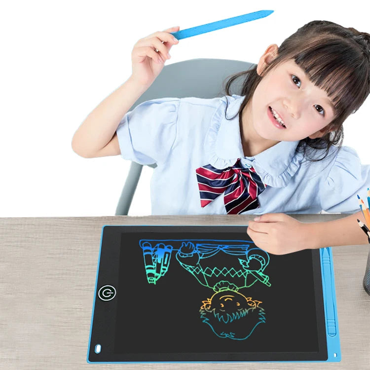 6.5/8.5/10/12 inch Writing Tablet Drawing Board Graffiti Sketchpad Magic Erasable Handwriting Pad Toys for Kids Boys Gifts