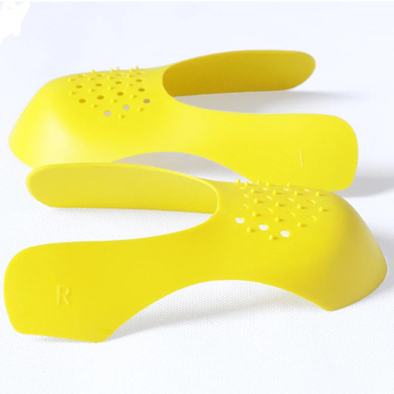 4Pcs Crease Protector Shoe Anti Crease Bending Crack Toe Cap Support Shoe Stretcher Lightweight Keeping Shield Sneakers