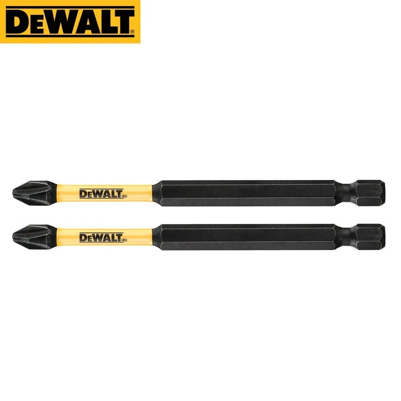 DEWALT Original PH2 SL8 Cross Slotted Drill Bits Sleeve Magnetic Ring Adapter Corner 25MM-89MM Hand Tool Accessories Series