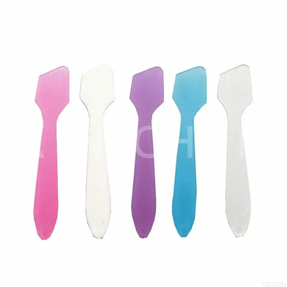 10pcs Mini Cosmetic Spatulas Face Cream Makeup Mask Spoon Cosmetic Scoop DIY Make Up Tools Cream Stick Beauty Tool Kits