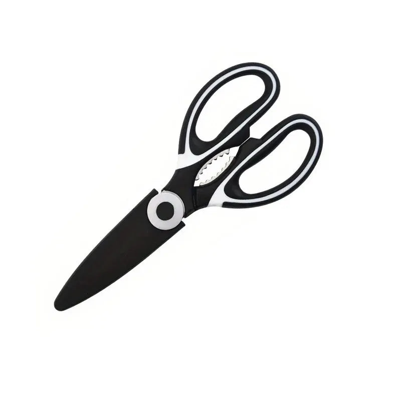 1pc Multifunctional Scissors, Steel Strong Food Scissors, Suitable For Duck, Fish And Broiler Bone Scissors, Pizza And Salad Bar