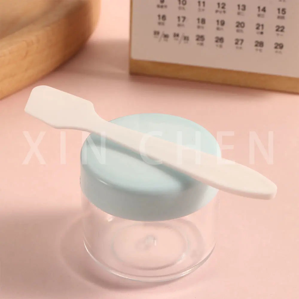 10pcs Mini Cosmetic Spatulas Face Cream Makeup Mask Spoon Cosmetic Scoop DIY Make Up Tools Cream Stick Beauty Tool Kits