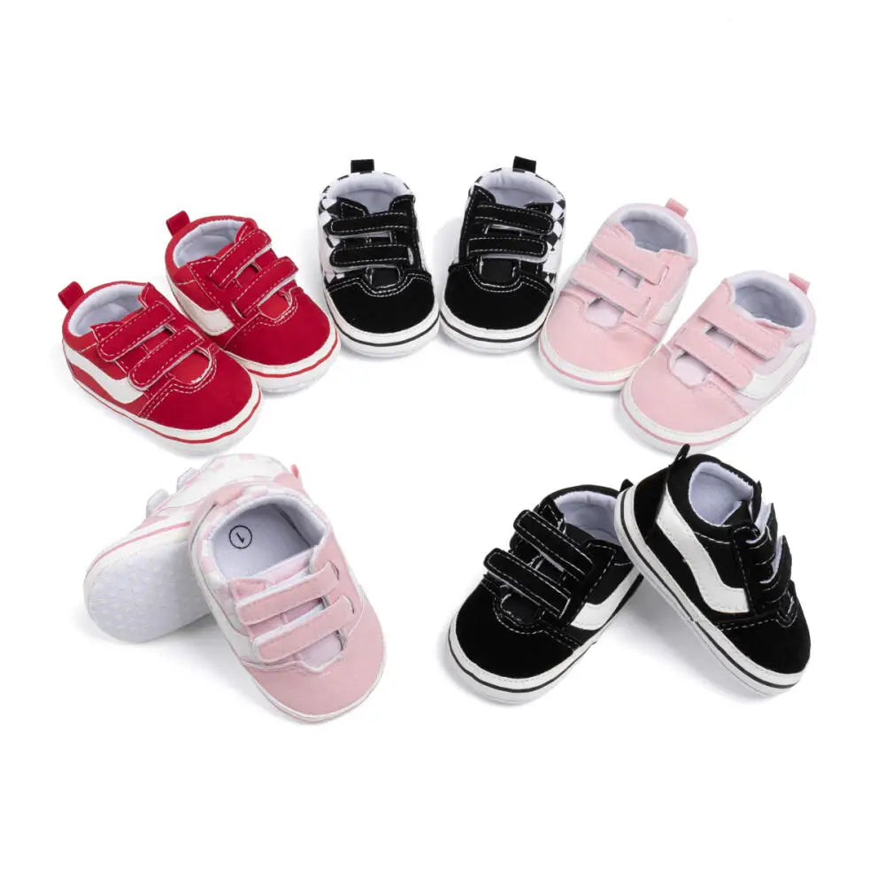 Sonsage Classic Fashion Versatile Toddler Shoes Baby Casual Shoes Baby Boy Baby Girl First Day Bed Shoes Four Seasons