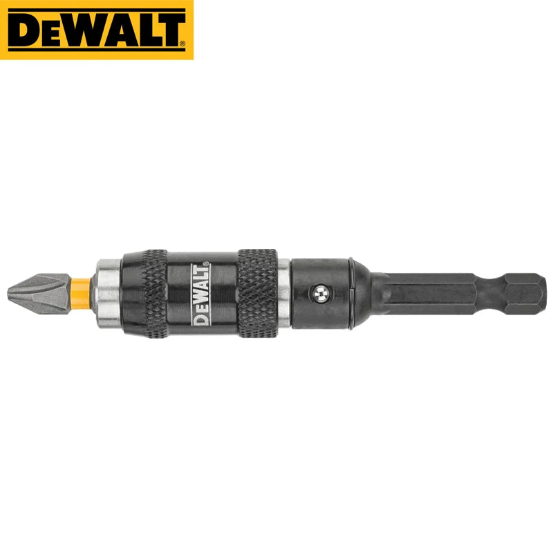 DEWALT Original PH2 SL8 Cross Slotted Drill Bits Sleeve Magnetic Ring Adapter Corner 25MM-89MM Hand Tool Accessories Series