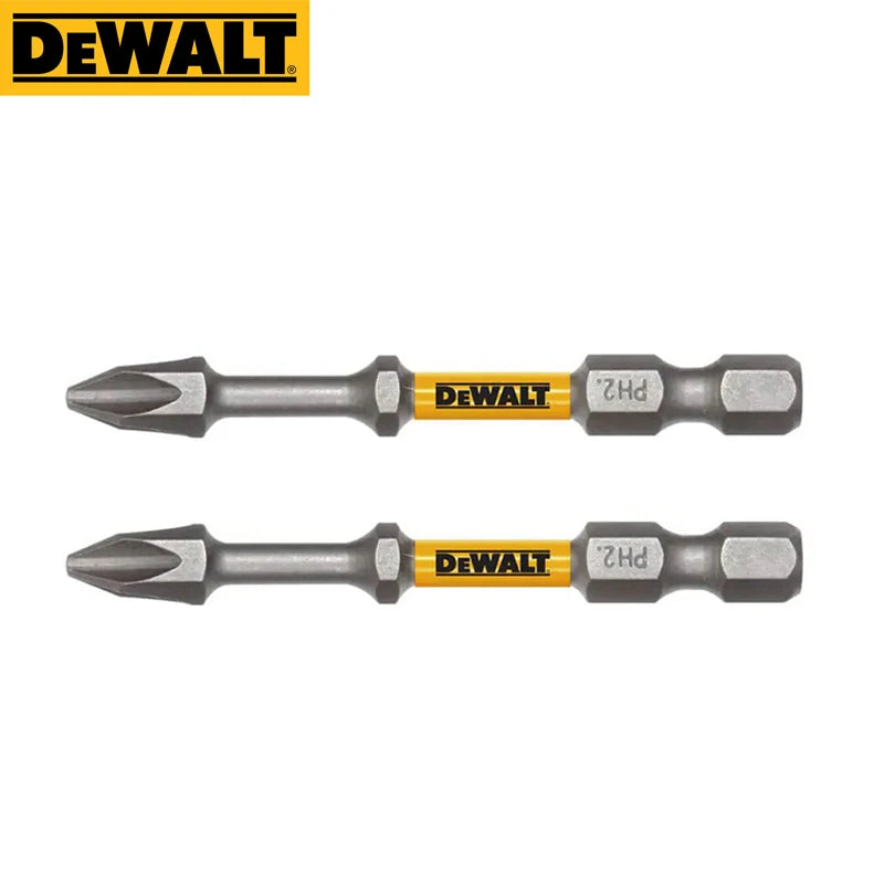 DEWALT Original PH2 SL8 Cross Slotted Drill Bits Sleeve Magnetic Ring Adapter Corner 25MM-89MM Hand Tool Accessories Series